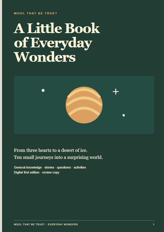 A Little Book of Everyday Wonders